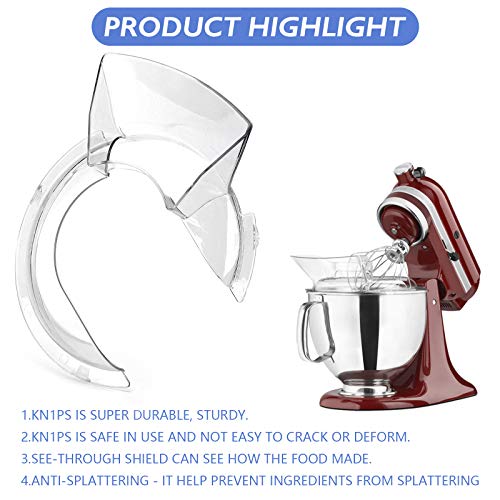KN1PS(W10616906) Pouring Shield for Kitch.enaid 4.5 quart polished or