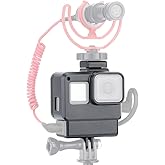 Andoer Vlog Case Action Camera Body Vlogging Cage Frame