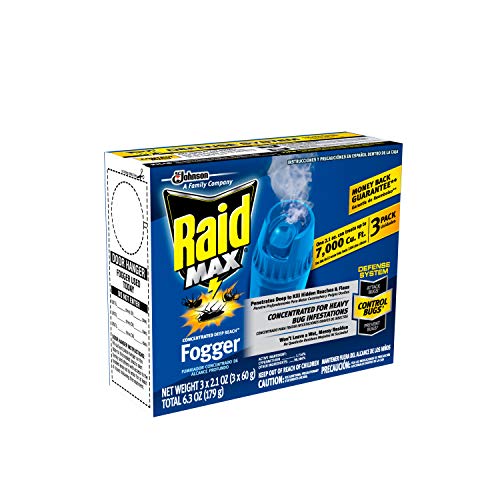 Raid Max Fogger, Insect Killer for Mosquito, Ant, Roach, Spider, Flea
