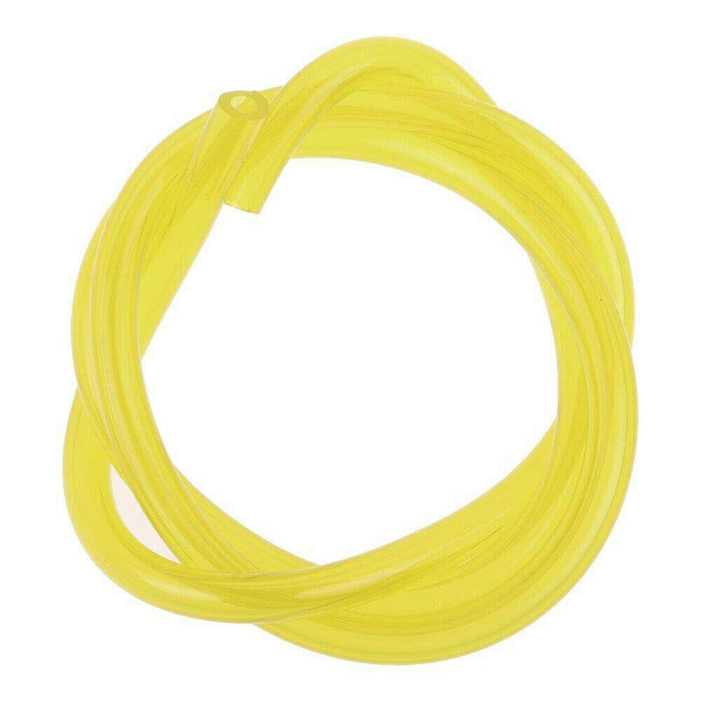 Vogueing ToolPetrol Hose Oil Hose,3 * 5mm Carburetor Fuel Lines Petrol Fuel Pipe Line for Most Strimmers Chainsaws Tool/White