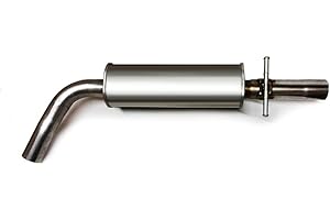 NORTHEASTERN EXHAUST Stainless Steel Exhaust Resonator Center Pipe Fits 1998-2010 VW Beetle Jetta Golf