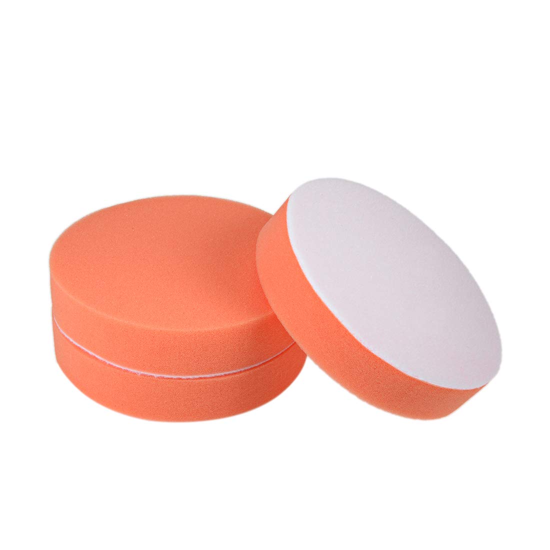 uxcell 5-inch Foam Drill Buffing Sponge Pads Hook and Loop Drill Wheel Buffer 3pcs