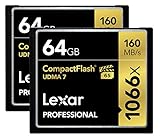Lexar Professional 1066X 64GB (2-Pack) CompactFlash