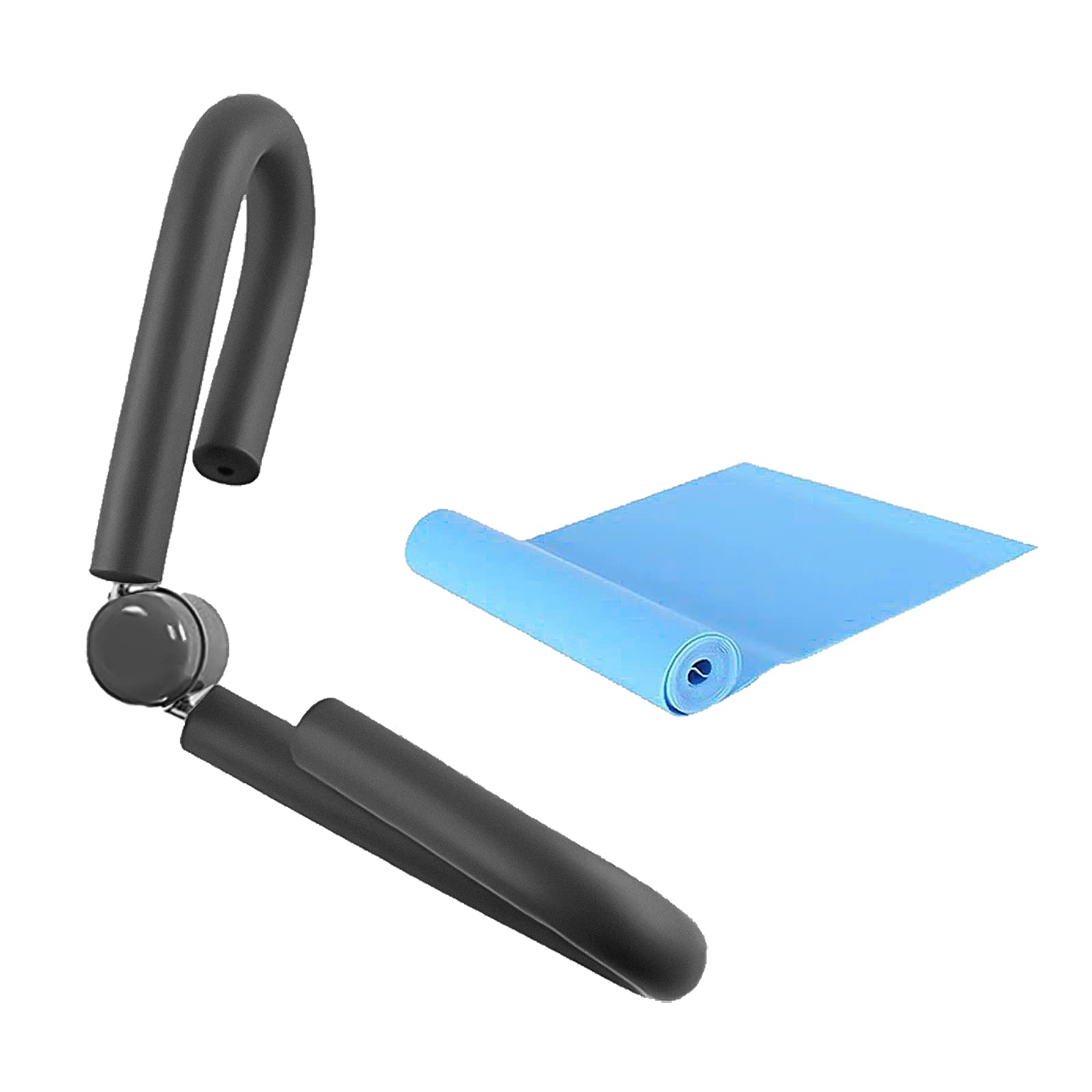 YNXing Thigh Master - Thigh and Breast Toning Equipment - Black - Manual - Self-Powered