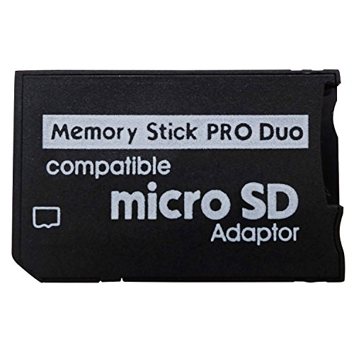 PSP Memory Stick Adapter, Funturbo Micro SD to Memory Stick PRO Duo