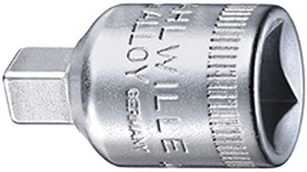 Stahlwille STW431 3/8-Inch Female Greater than 1/4-Inch Male Adaptor - Silver