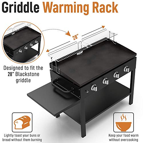 Yukon Glory Griddle Warming Rack Designed for Blackstone Griddle 36