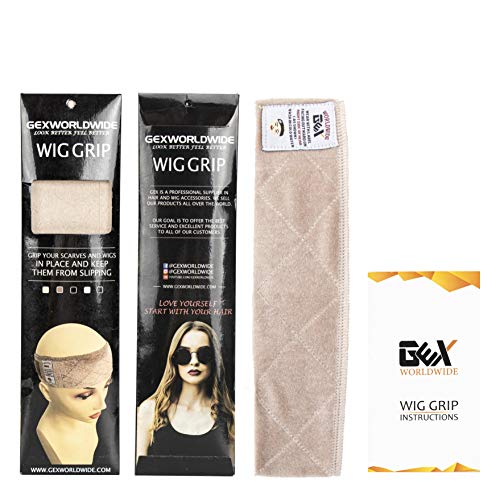 GEX Adjustable Velvet Wig Grip Band No Slip for Wigs (Beige) Pricepulse