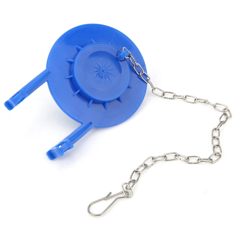 Universal Toilet Tank Flapper 2PCS, Water Saving Rubber Seal Drain Valve for Toilets, Easy Install Toilet Flapper Replacement with Durable Seal