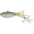 Nomad Design Squidtrex Fishing Lure with Patented Technology Vibration Design - TPE Soft Plastic, BKK Assist Hooks, Squid Lure