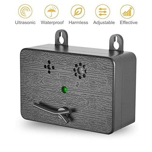 LuckyDarling Outdoor Bark Control Device, Ultrasonic Stop Barking Device, Sonic Bark Deterrents