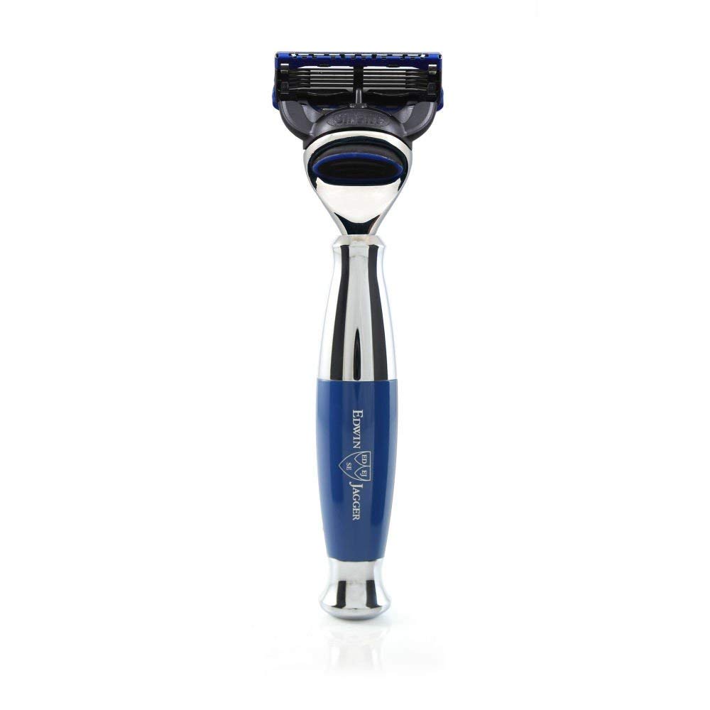 Edwin Jagger Gillette Fusion Blue Razor