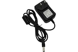 Pigtone 12V 1A Power Supply Adapter Charger Cord for Yamaha PSR, YPG, YPT, DGX, DD, EZ and P Digital Piano and Portable Keyboard Series, Adapter