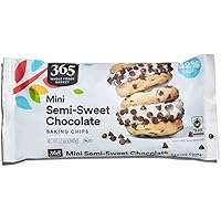 365 by Whole Foods Market, Semisweet Mini Chocolate Chips, 12 Ounce
