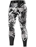 LAFROI Men's Quick Dry Cool Compression Fit Tights