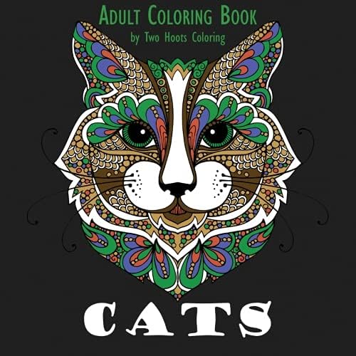 Adult Coloring Book: Cats