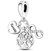 MULA 925 Sterling Silver Charms for Bracelets and Necklaces Butterfly Beads Dangle Pendants Jewelry Charms for Women