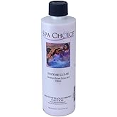 SpaChoice 1-Pint Premium Hot Tub Enzyme Clear, Spa Clarifier Hot Tub, Made in USA