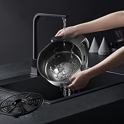 Aurkalri 4.8 Quart Air Fryer with 8in1 Cooking Presets,LED Digital Touchscreen,Recipes And