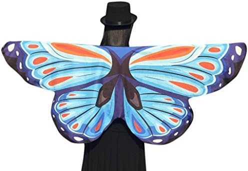 Freeheart Women Butterfly Wings Fairy Nymph Shawl Scarves Valentine's Day Gift (A1)