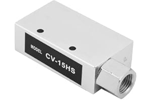 THINCOL CV-15HS Vacuum Venturi Generator, Nozzle 1.5 mm Dia 1/4" PT Female Thread Pneumatic Exhaust Air Ejector