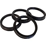 ZHTEAPR 4pcs Plastic Wheel Hub Centric Rings 73.1 to 64.1 - OD=73.1mm ID=64.1mm Hubrings 64.1 to 73.1 Adapter