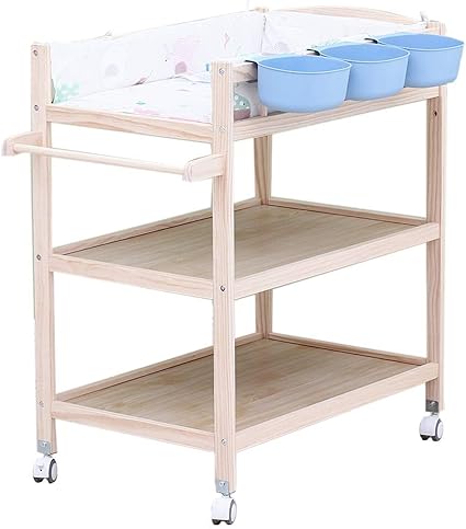 baby bath and change table