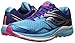 Saucony Women's Ride 9 Running Shoe, Navy/Blue/Pink, 7.5 W US