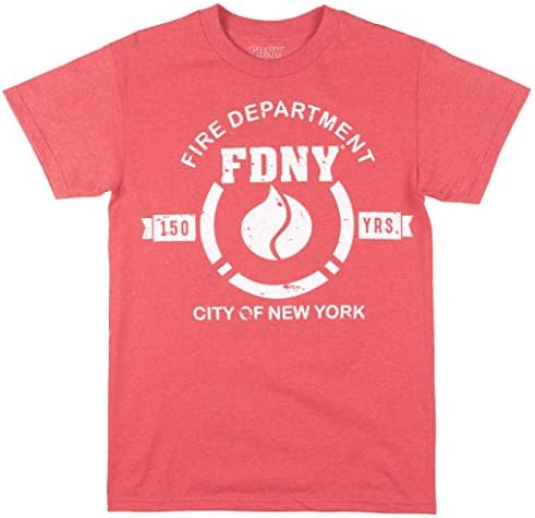 NYFD Mens T-Shirt in Red