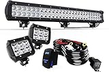 TURBO SII 25" LED Light Bar 162W Bullbar Bumper
