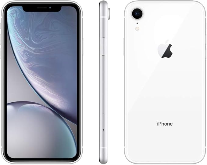 Apple Iphone Xr 64gb White Includes Earpods Power Adapter Amazon Co Uk