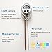 Soil pH Test,3-in-1 Soil ph Meter Test Kits Gardening Tools with Ph Acidity Light Moisture Meter,Plant Care Soil Tester for Lawn, Garden,Farm,Home,Office-Indoor/Outdoor(No Battery needed)-Silverthumb 3