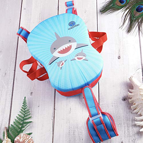 Megartico Kids' Swim Vest Swim Trainer Girls Buoyancy Swimwear Adjustable Safety Strap Boys Removable Swim Chest Float Aid Toddler