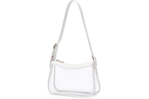 LAM GALLERY Stadium Approved Clear Bag Women's Transparent Handbag Small Clear Purse Bags