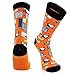 Luther Pike Seattle Funny Socks for Men: Funky Dress Socks, Crazy Fun Socks for April Fool's Day Gift