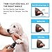 AIBORS Dog Nail Grinder - 2 Speed Painless Electric Pet Nail Trimmer Grooming Kit for Small Medium Large Dogs Cats, Portable & Rechargeable Pet Nail Clipper