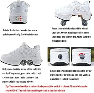 CHSSIH Roller Skates for Women Outdoor 