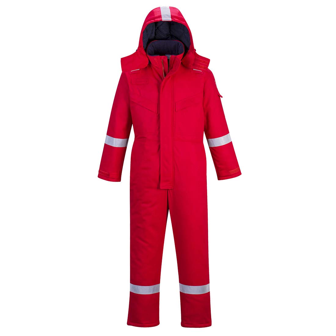 Portwest FR Anti-Static Winter Coverall, Size: L, Colour: Red, FR53RERL