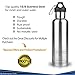Sports Brushed 2 Pack - Futurepace Tech Best Insulated Stainless Steel Water Bottle - BPA FREE - 25 oz - Perfect for Sports, Gym, Cycling, Running, Yoga, Tennis