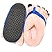 Eforstore Funny Winter Toe Big Feet Warm Soft Plush Slippers Novelty Gift Adult Shoes (Blue)