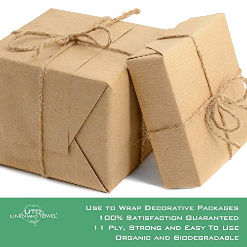 image for Linen and Towel Butchers Twine - 100% Natural Cotton - 2 pack 11 Ply 2
