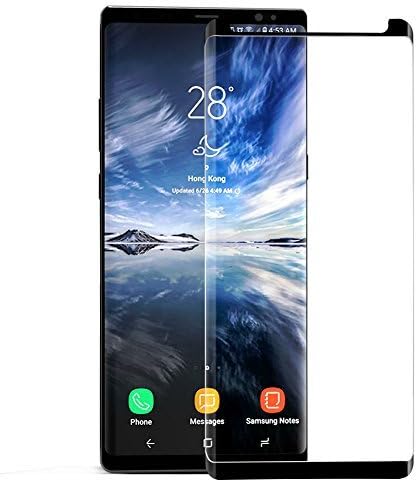 Note 8 Glass Screen Protector Cloele Galaxy Note 8 Tempered Glass Screen Protector Full Coverage/ Case Friendly Application for Samsung Galaxy Note 8 2017