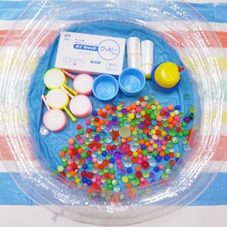 Amazon 簡単スタートキット スーパーボールすくい大会 丸プール付 300個 すくいポイ0個 縁日 お祭り 9680 縁日用品 おもちゃ