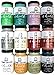 FolkArt Home Decor Chalk Finish Paint, 8 Fl Oz (Pack of 12), Vibrant Colors 12 Piece Set