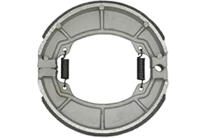 Motorcycle Rear Drum Brake Shoes compatible with Honda Fourtrax 200 90 TRX200SX 200 SX TRX90 TRX125 TRX90 TRX90EX 250SX 125 2