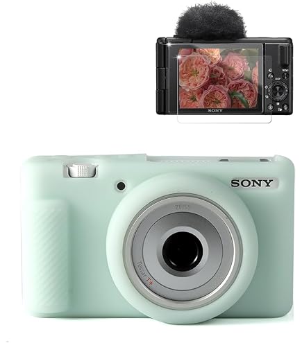Amazon.com : Rieibi ZV-1F Camera Case, Soft Silicone Protective