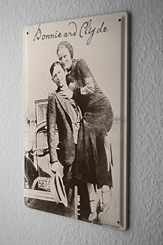 LEotiE SINCE 2004 Tin Sign Bar Restaurant Bonnie and Clyde