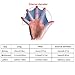 Webetop Kids Eco-friendly Soft Silicone Webbed Swim Gloves Flippers Gear Hand Paddles for Swimming,Surfing,Diving,Water Exercise-Increased Water Resistance,Strengthen and Tone Muscles