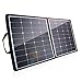 POWERADD 100W Solar Charger, 18V 12V SUNPOWER Solar Panel Water/Shock / Dust Resistant Foldable Panel for Laptop, MacBook, iPhone, Samsung, Generator, ChargerCenter, UPS and More