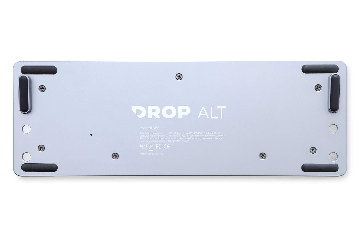 Drop ALT Mechanical Keyboard — 65% (67 Key) Gaming Keyboard, Hot-Swap Switches, Programmable Macros, RGB LED Backlighting, USB-C, Doubleshot PBT, Aluminum Frame (Halo True, Gray)